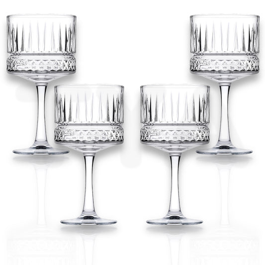 Pasabahce Elysia Cocktailgläser Champagnergläser Dessertglas 4er Set 440437