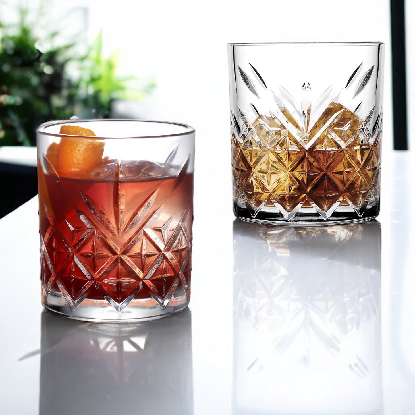 Pasabahce Timeless Whiskygläser & Trinkgläser Basic 4er 345cc 52790