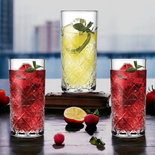 Pasabahce Timeless Longdrink Trinkgläser 4er 450cc 52800