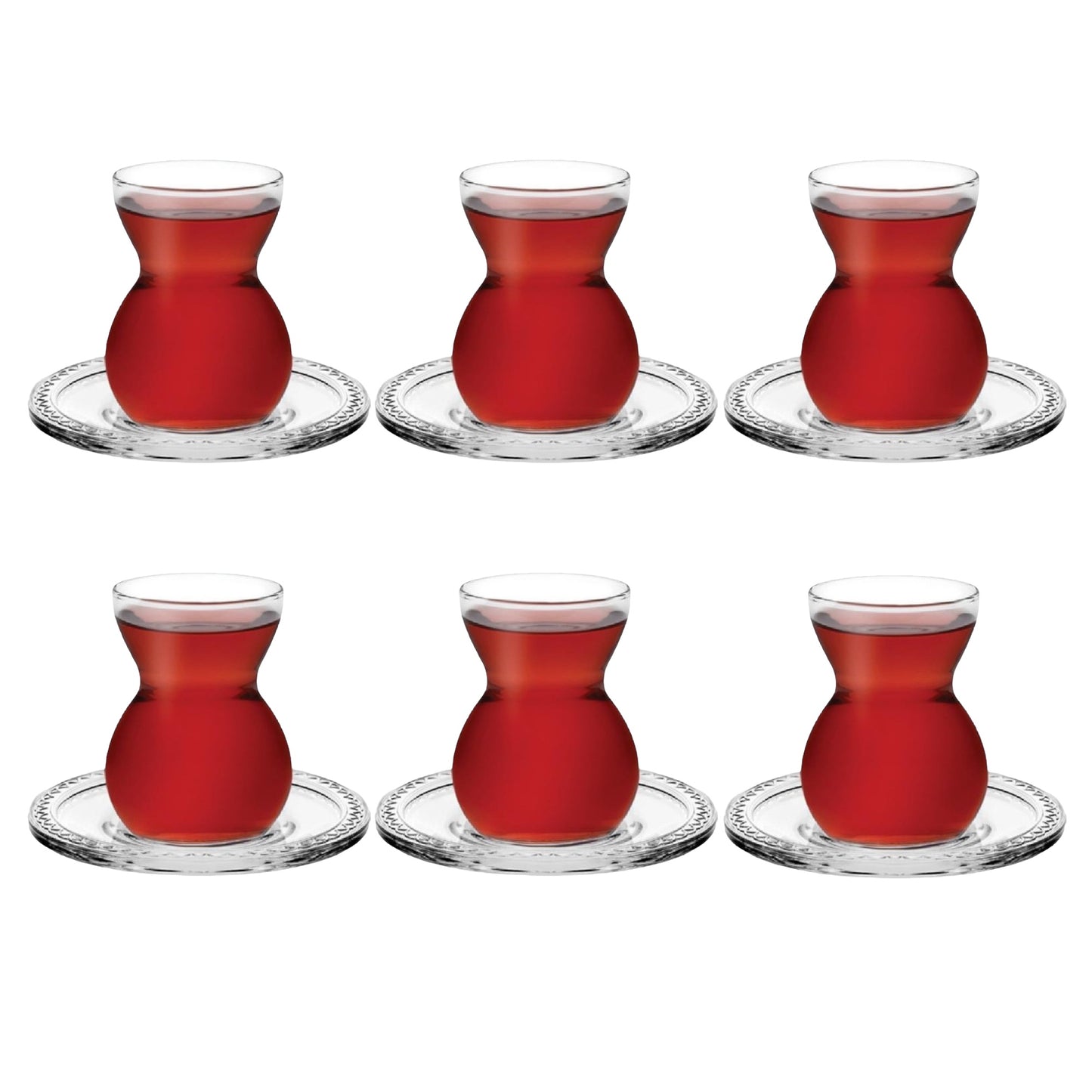 Pasabahce Etnik Teegläser Set 12TLG