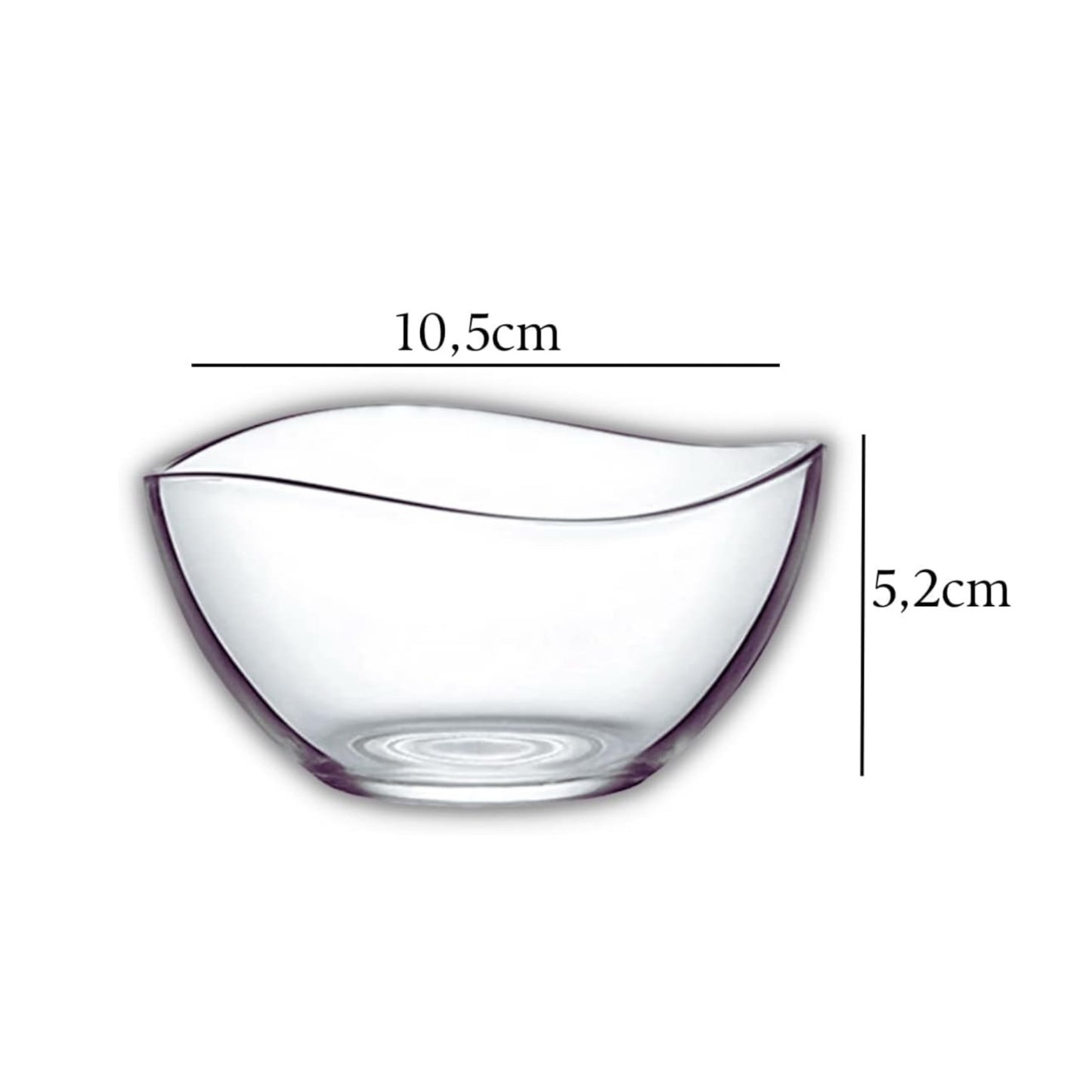 Vira Glasschalen – 215 ml (7 1/4 oz), 6er Set