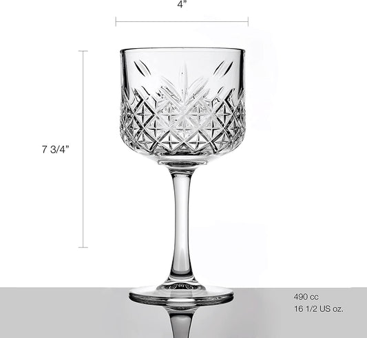 Pasabahce Timeless GIN TONIC Champagnergläser 4er 500cc 440237
