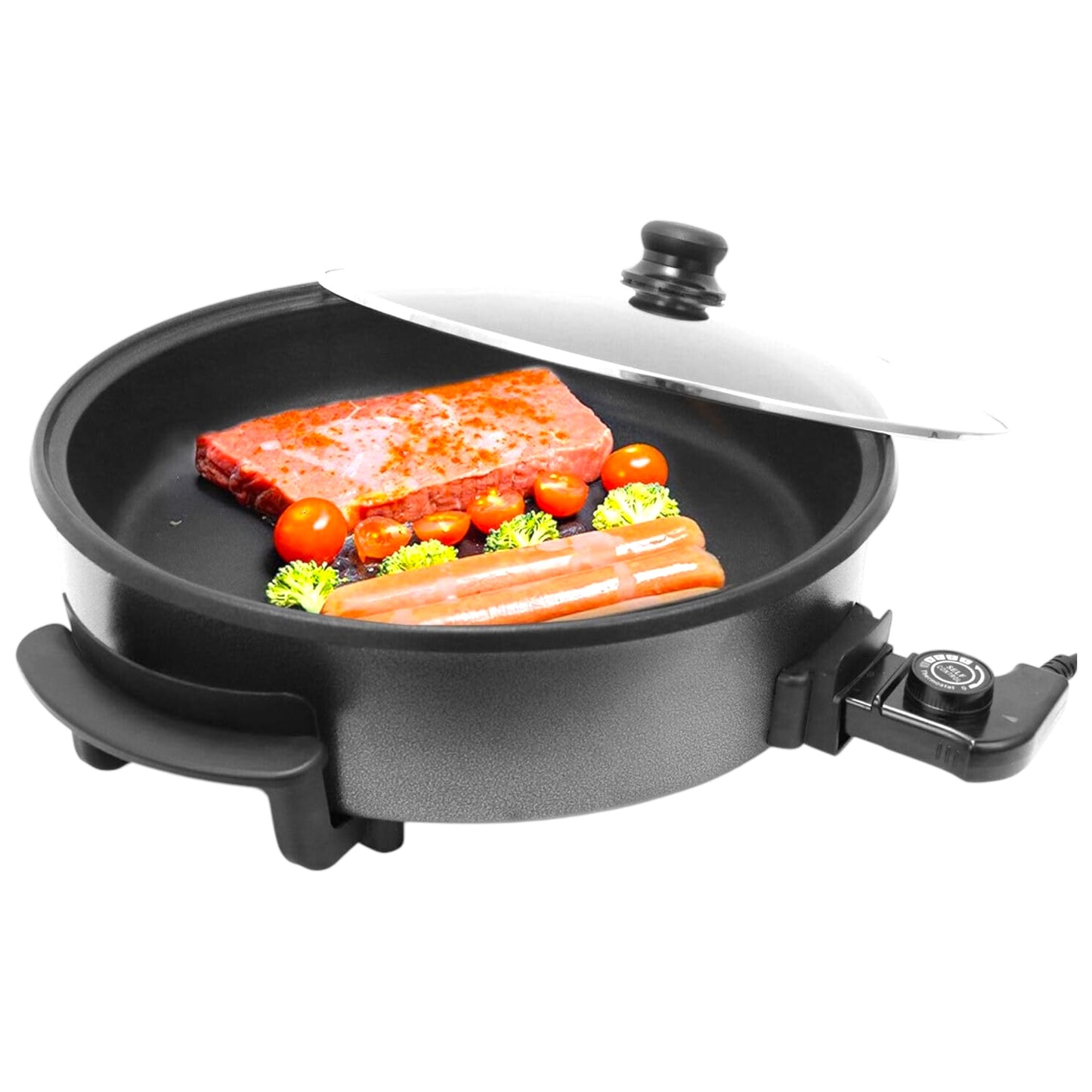 Shov Elektrische Pizzapfanne Party Pfanne