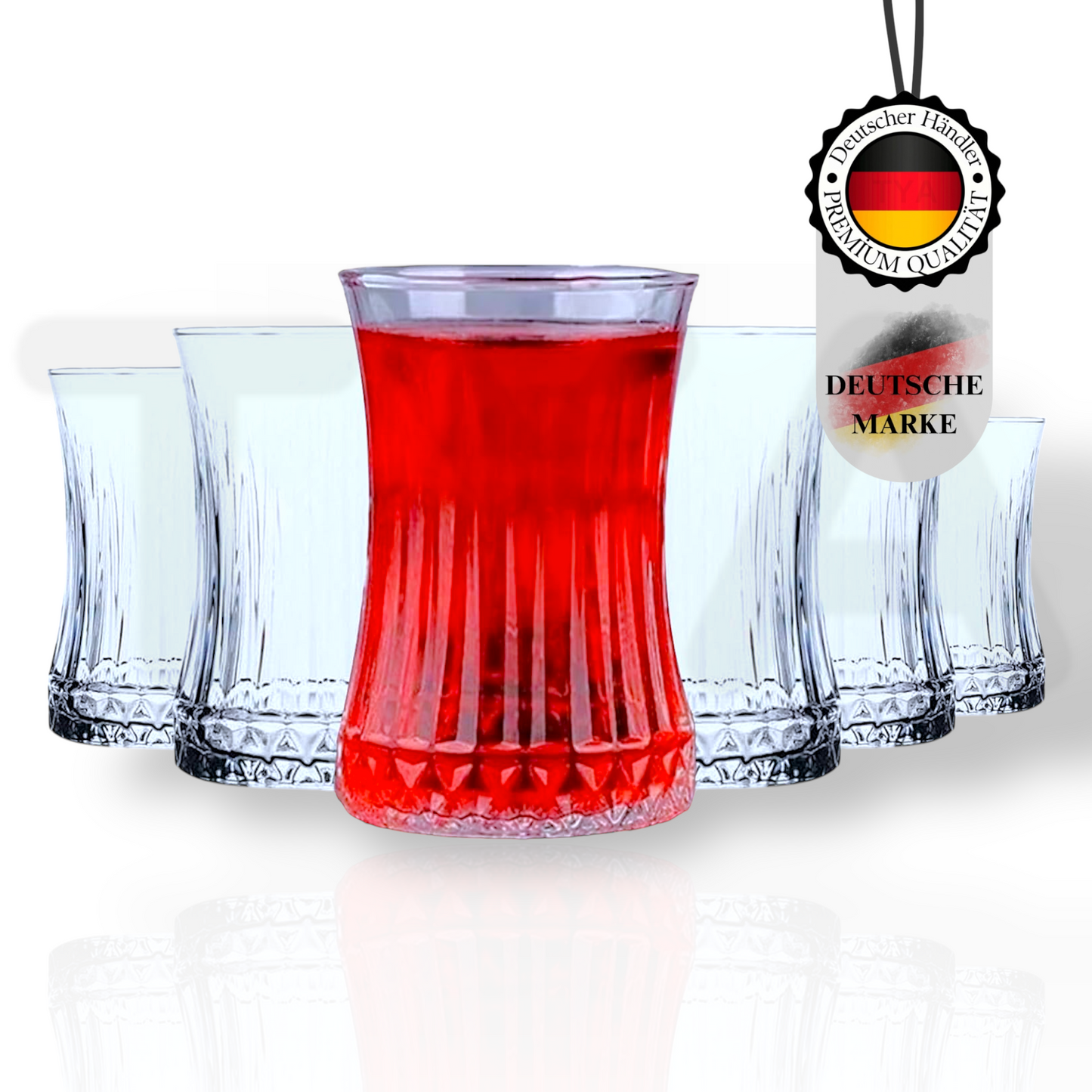 Pasabahce Elysia Teegläser 6er Set 42901