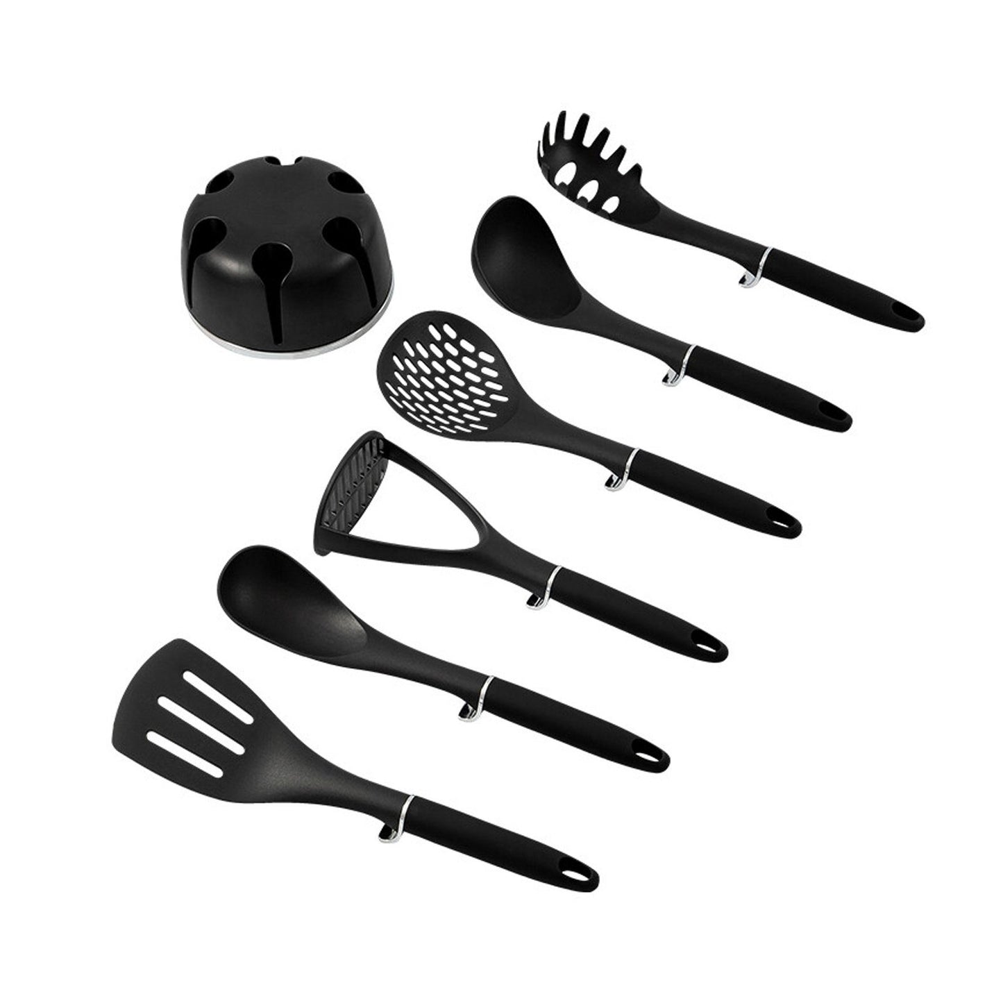 Schäfer Küchenhelfer-Set 7-tlg Metallic Black