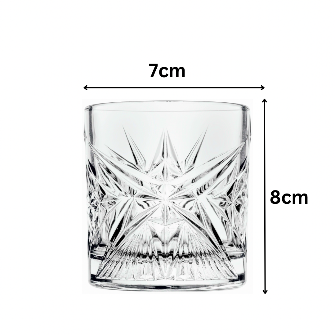 Pasabahce Cielo Trinkgläser Whiskygläser Glas 4er Set 350cc 68484