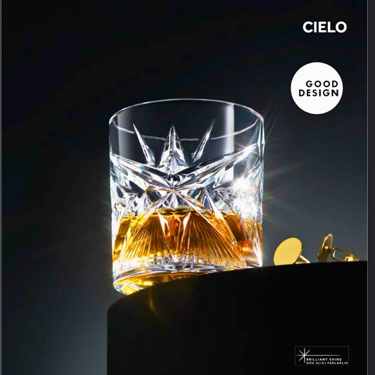 Pasabahce Cielo Trinkgläser Whiskygläser Glas 4er Set 350cc 68484