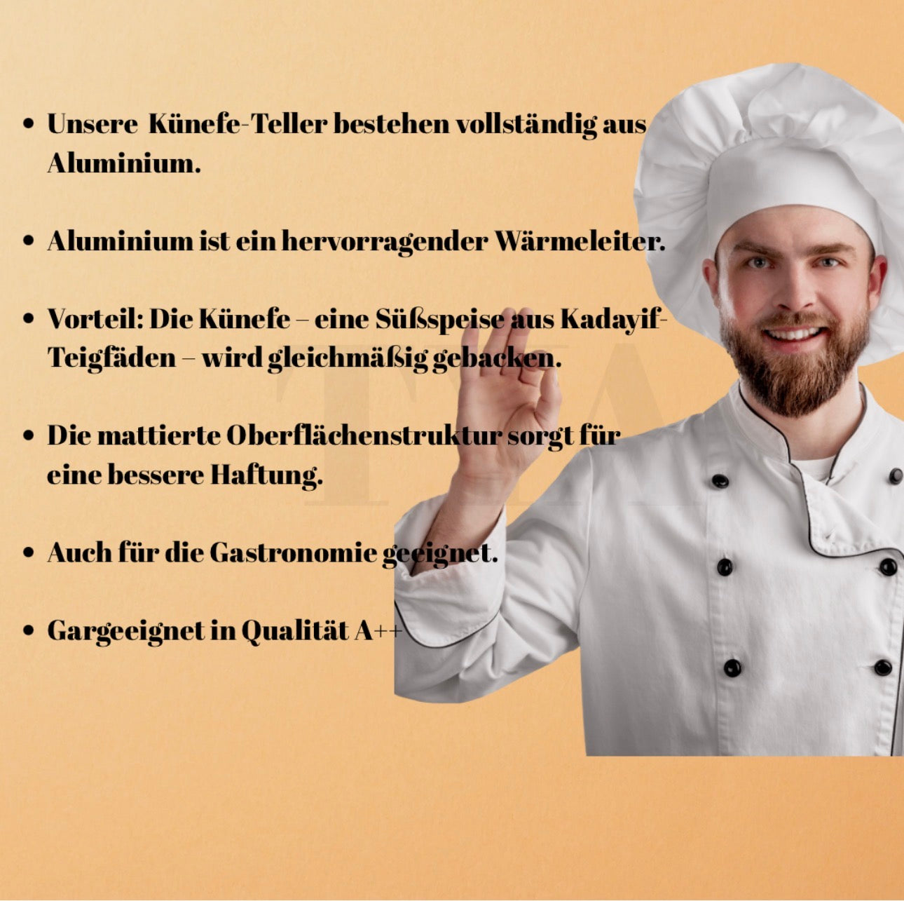 Künefe Tabagi Künefe Teller Backform Rund Aluteller Kunafa Aluminium