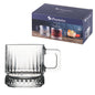 Pasabahce Elysia Mug mit Henkel 315ml 2er 55442