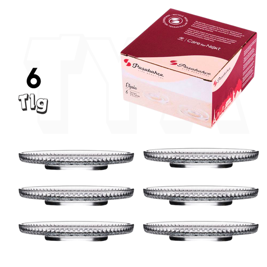 Pasabahce Elysia Unterteller 6er Set