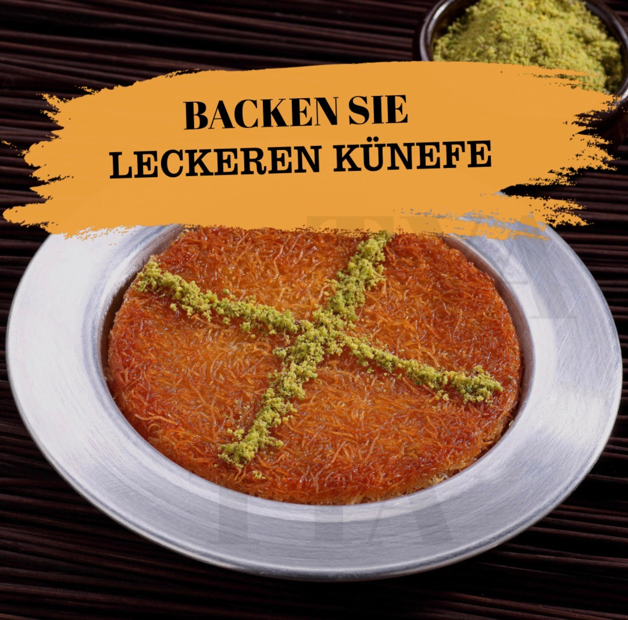 Künefe Tabagi Künefe Teller Backform Rund Aluteller Kunafa Aluminium