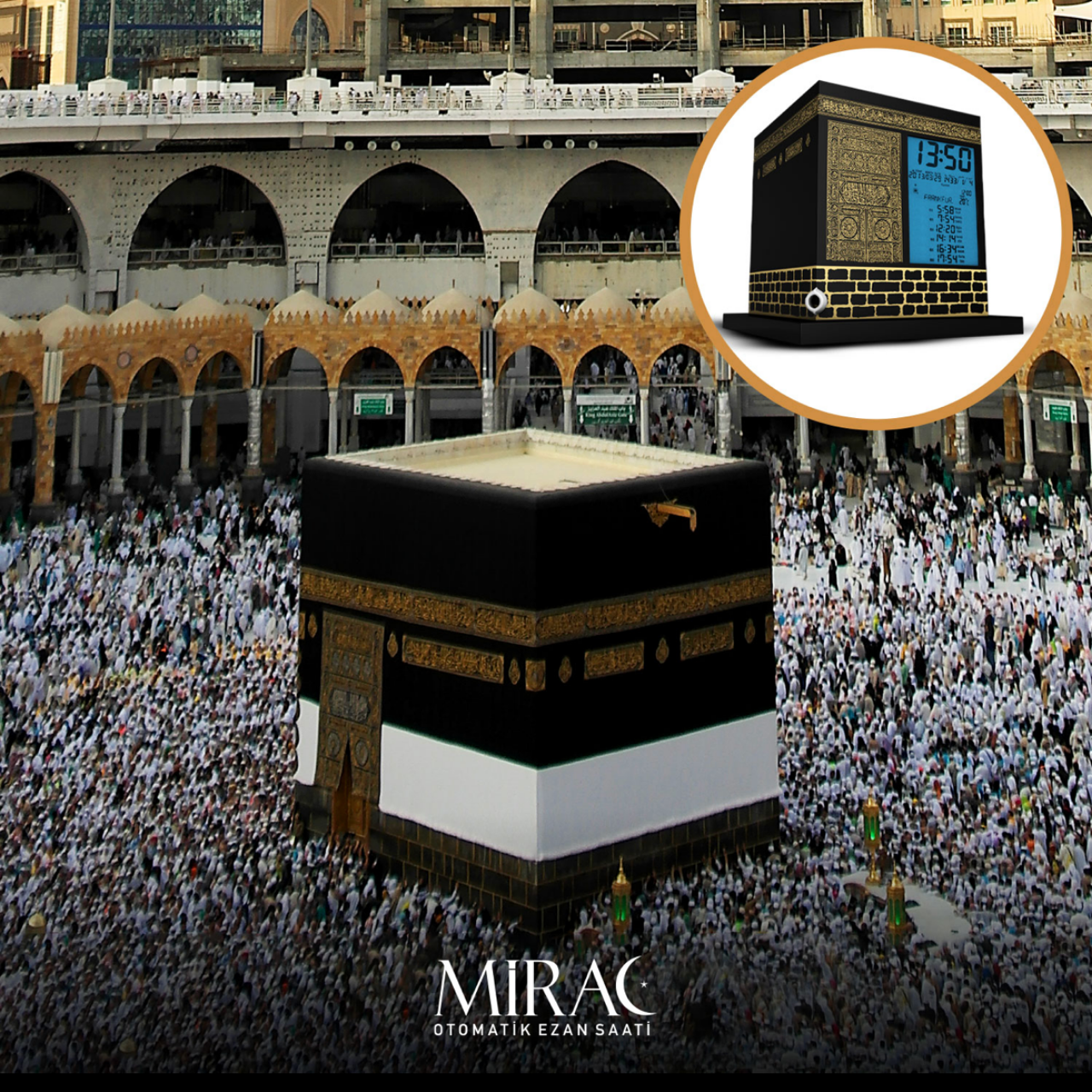 Mirac Kabe Ezan Saati - Kaaba Azan Uhr