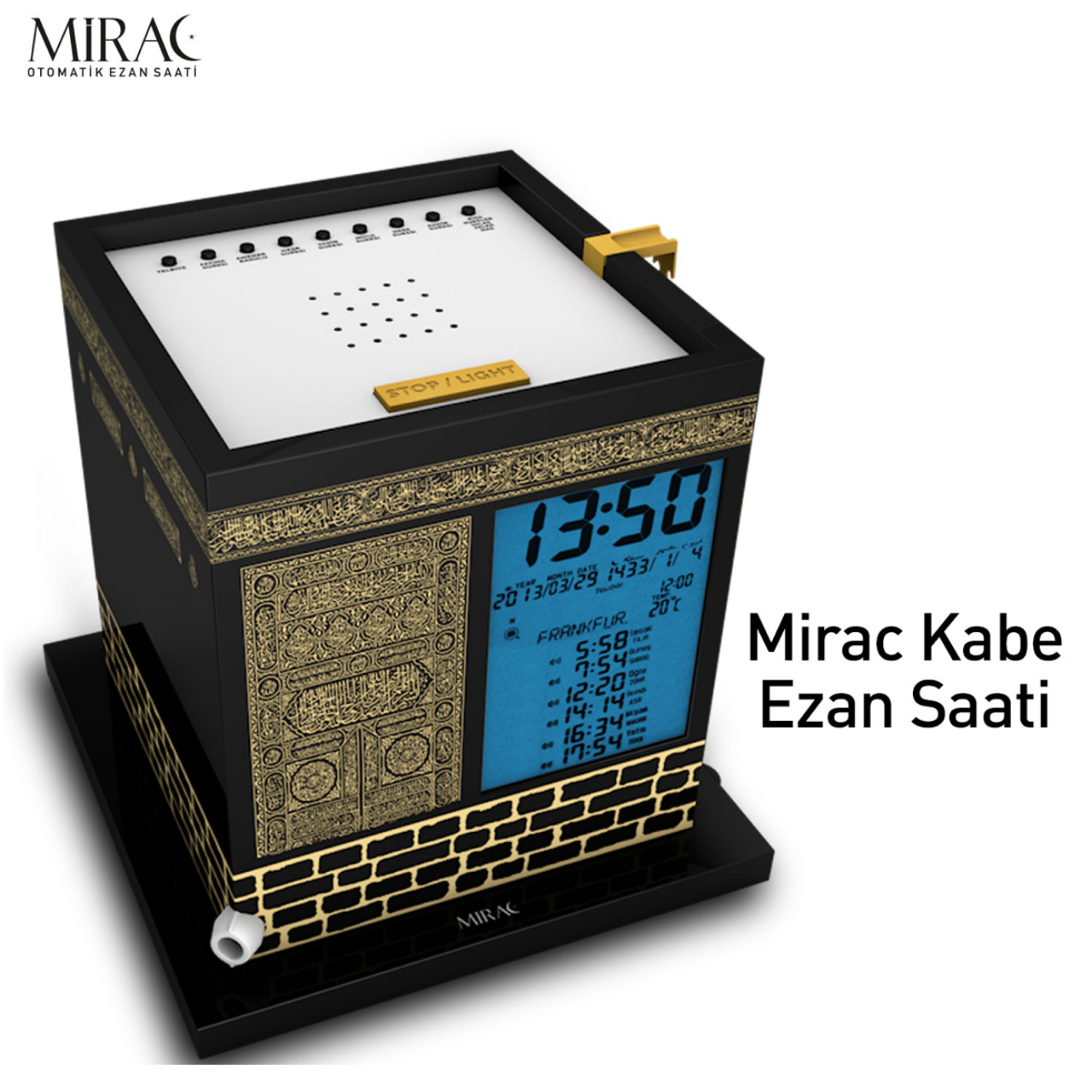 Mirac Kabe Ezan Saati - Kaaba Azan Uhr