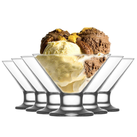 LAV Crema Eis- und Dessertbecher 165 ml (5 1/2 oz) - 6er Set
