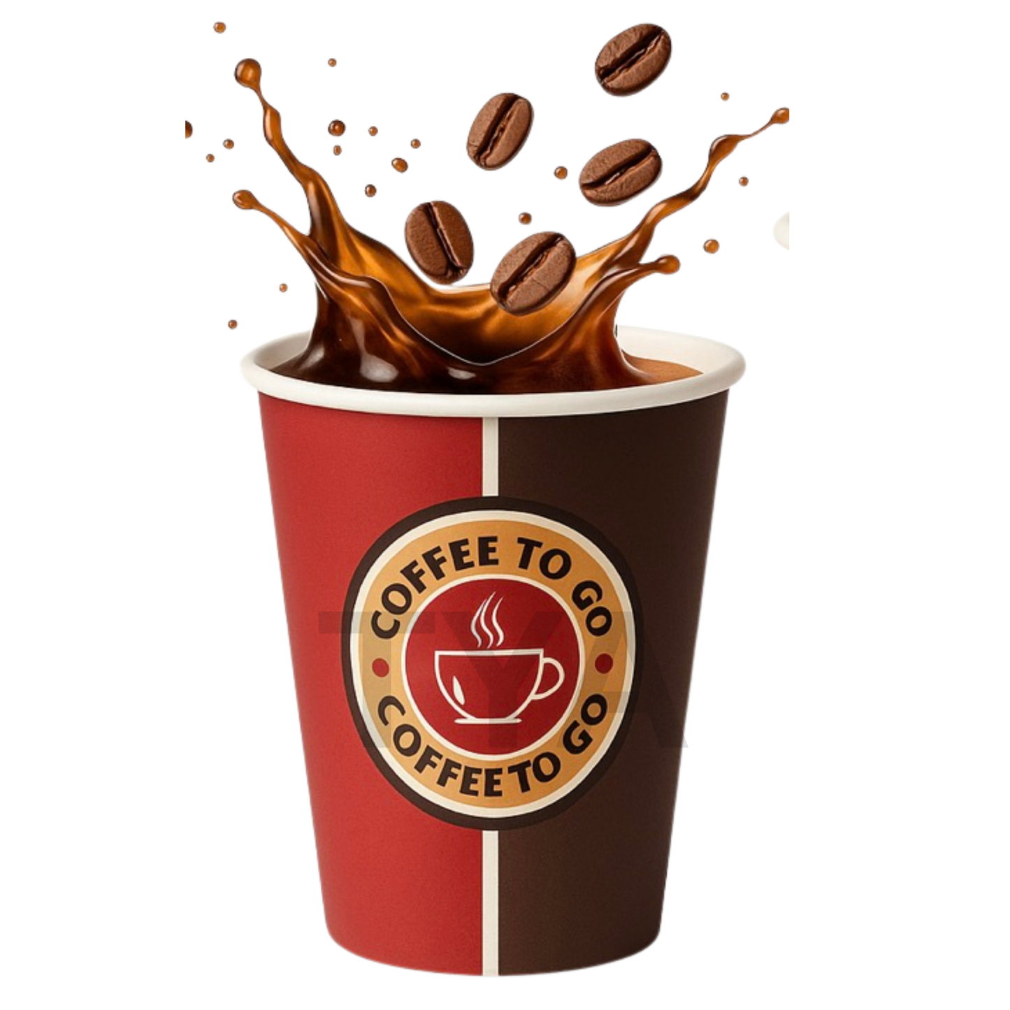 Kaffeebecher 1000 Stück/Kaffeebecher to go/Coffee to go becher/Pappbecher/To go becher/Kaffebecher/Pappbecher 200ml