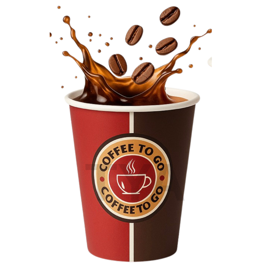 Kaffeebecher 1000 Stück/Kaffeebecher to go/Coffee to go becher/Pappbecher/To go becher/Kaffebecher/Pappbecher 200ml