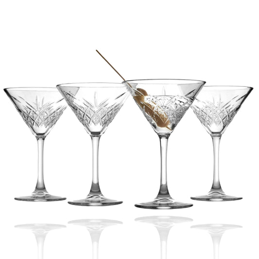 Pasabahce Timeless Martini Gläser Champagnergläser 4er 230cc 440176
